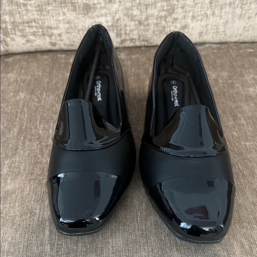 Brand new, never worn. Ortho+rest Chic Black Women's Loafers